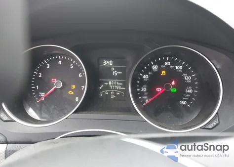 2017 Volkswagen Jetta 1.4T S z USA, uszkodzony, nr VIN 3VW2B7AJ0HM363889